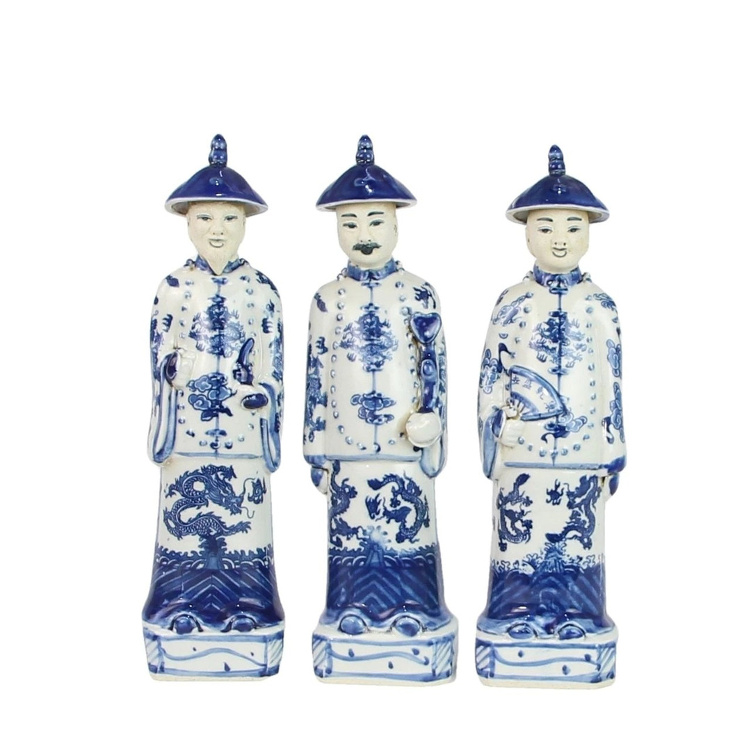 Ваза керамическая B&W Standing Qing Emperors Of 3 Generations