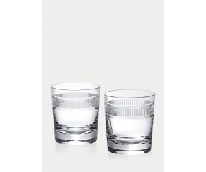 Комплект стаканов Langley Double-Old-Fashioned Set S/2 White