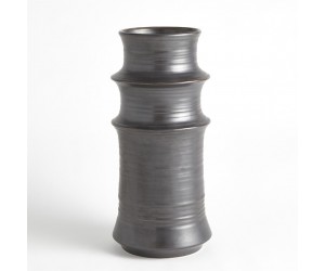 Ваза Cylinder Vase-Gunmetal большая
