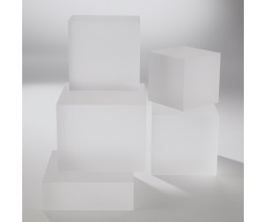 Декоративный объект Frosted Crystal Cube Riser большой